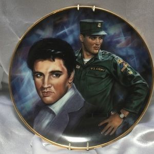 Elvis Presley collectors plate